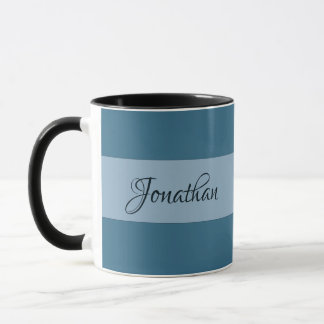 Mug Personnaliser l'Arrière - plan Pastel Blue