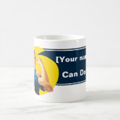 Mug Personnaliser l'autonomisation des femmes de Rosie (Centre)