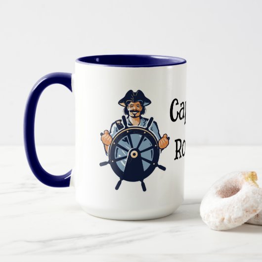 Mug Personnaliser le capitaine (Avec donut)