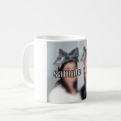 Mug Personnaliser le Casquette Big Bow (Devant gauche)
