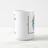Mug Personnaliser le coeur à une cellule génomique (Centre)