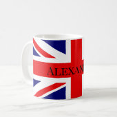 Mug Personnaliser le drapeau britannique (Devant gauche)