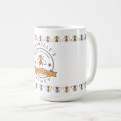 Mug Personnaliser le Étiquette de miel (Devant droit)