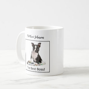 Mug Personnaliser le journal Dog Jour de la Patronne,