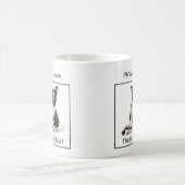 Mug Personnaliser le journal Dog Jour de la Patronne,  (Centre)