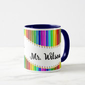 Mug Personnaliser le meilleur enseignant (Devant droit)