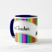 Mug Personnaliser le meilleur enseignant (Devant gauche)