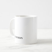 Mug Personnaliser le nom (Devant gauche)