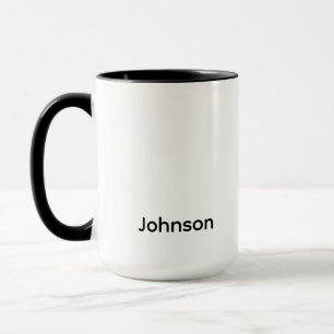 Mug Personnaliser le nom