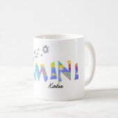 Mug Personnaliser le nom-amusant GEMINI Anniversaire Z (Devant droit)