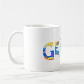 Mug Personnaliser le nom-amusant GEMINI Anniversaire Z (Gauche)