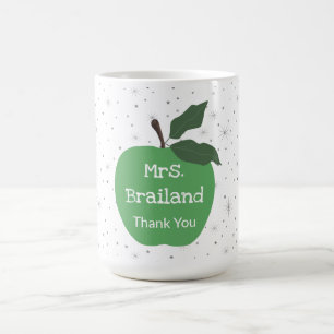 Mug Personnaliser le nom de l'enseignant personnalisé
