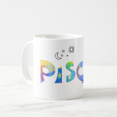 Mug Personnaliser le nom PISCES Anniversaire Zodiac Mu (Devant gauche)