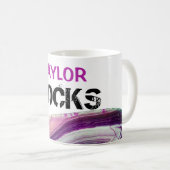 Mug *~* Personnaliser le nom - Roks Lapidary Agate Sto (Devant droit)