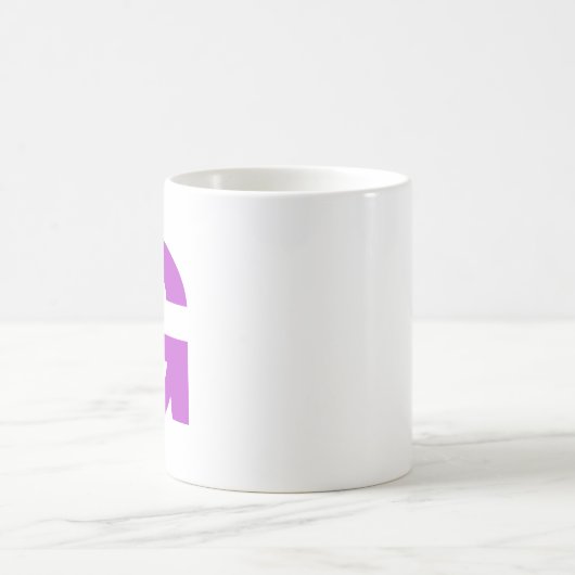 Mug Personnaliser le script moderne violet premier mon (Centre)