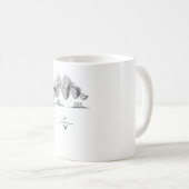 Mug Personnaliser le visage caricature féminin (Devant droit)
