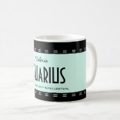 Mug Personnaliser le Zodiac d'anniversaire de l'AQUARI (Devant droit)