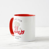 Mug Personnaliser l'enregistrement de la boîte de pop- (Devant gauche)