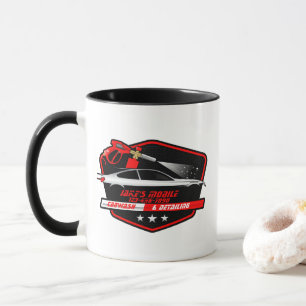 Mug Personnaliser l'entreprise de lavage de voiture mo