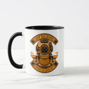 Mug Personnaliser l'équipement de casque de plongée de