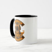 Mug Personnaliser l'équipement de casque de plongée de (Devant gauche)