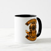 Mug Personnaliser l'équipement de casque de plongée de (Devant droit)