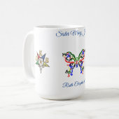 Mug Personnaliser l'ordre de Eastern Star (Devant gauche)