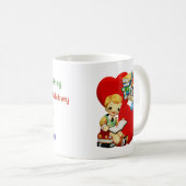 Mug Personnaliser M. Mrs Married Love Books (Devant droit)