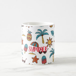 Mug Personnaliser Motif d'été