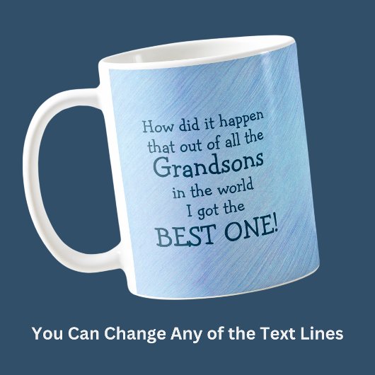 Mug Personnaliser N'IMPORTE QUEL Texte - Cadeau pour p