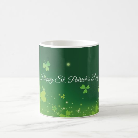 Mug Personnaliser Nom Et Photo St. Patrick's Day Green (Centre)