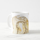 Mug *~* Personnaliser NOM ROCKS Parties scintillant or (Devant gauche)