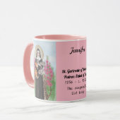 Mug Personnaliser Patron Saint des Chats Gertrude Café (Devant gauche)