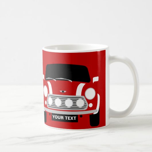 MUG PERSONNALISER PERSONNALISER LA MINI VOITURE CLASSI (Droite)