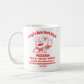 Mug Personnaliser Pizza Restaurant Graphique détaillé (Gauche)