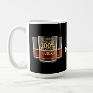 Mug Personnaliser Prévision de fin de semaine 100% Cha