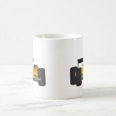 Mug Personnaliser Race Car Cadeaux de fête d'anniversa (Centre)