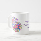 Mug Personnaliser Saint-Valentin Coeurs bonbons Cadeau (Devant gauche)