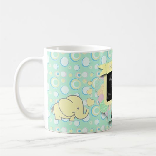 Mug Personnaliser Sonogramme Baby Keepsaké (Gauche)