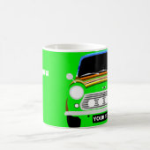 MUG PERSONNALISER UNE MINI VOITURE ORIGINALE DE STRIPE (Centre)