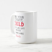 Mug Personnaliser votre enfant préféré (Devant gauche)