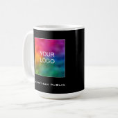 Mug Personnaliser votre logo d'entreprise Ajouter un n (Devant gauche)