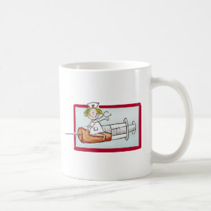 Mug Personnalisez avec le nom - l'infirmière superbe