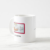 Mug Personnalisez avec le nom - l'infirmière superbe (Devant gauche)