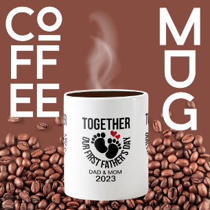 Mug Personnalisez ensemble notre première Fête des pèr