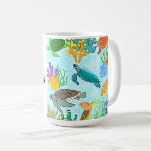 Mug Personnalisez Juste Pour Dire Merci Un Million (Devant droit)