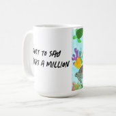 Mug Personnalisez Juste Pour Dire Merci Un Million (Devant gauche)