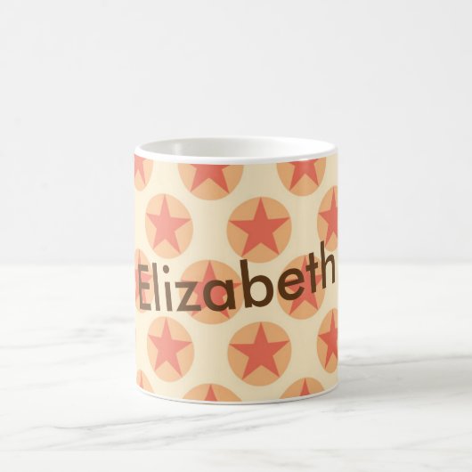 Mug Personnalisez le Motif Red Star par storeman (Centre)