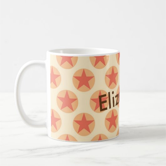Mug Personnalisez le Motif Red Star par storeman (Gauche)