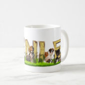 Mug Personnalisez le nom Ann, Annie, Ben, ... (Devant droit)